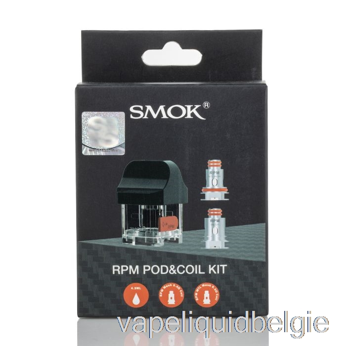Vape Smaken Smok Rpm40 Vervangende Pods 4,3 Ml Rpm Pod [standaard Pod + 2 Spoelen]